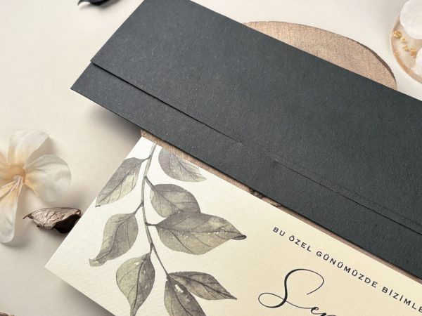 Invitație minimalistă de nuntă 85859 - imagine 2