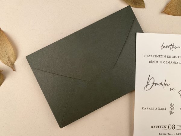 Invitație rustică de nuntă 12258 - imagine 2