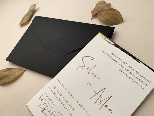 Invitație elegantă de nuntă 12267 - imagine 4