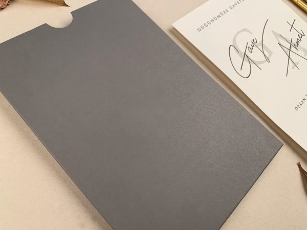 Invitație elegantă de nuntă 12286 - imagine 2