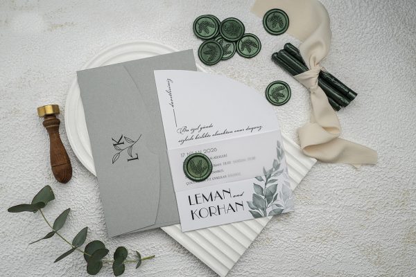 Invitație elegantă de nuntă 9273