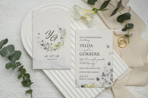 Invitație tradițională de nuntă 9292