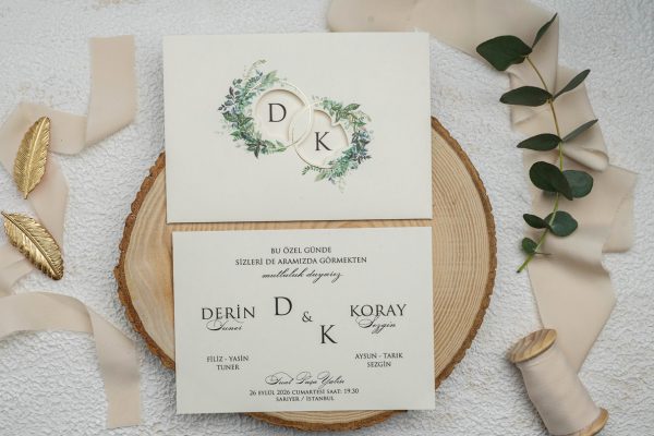 Invitație tradițională de nuntă 9293