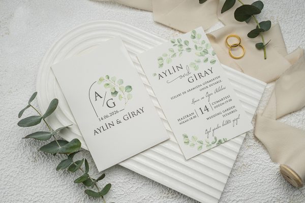 Invitație tradițională de nuntă 9294 - imagine 2