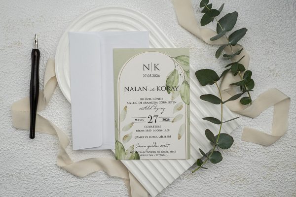 Invitație tradițională de nuntă 9344