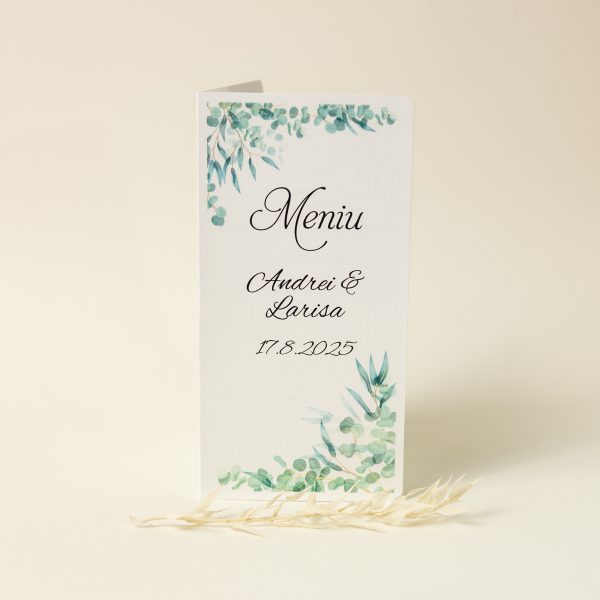 Meniu tip carte PINMC03