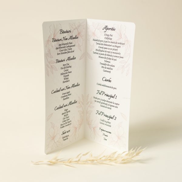 Meniu tip carte PINMC04 - imagine 2