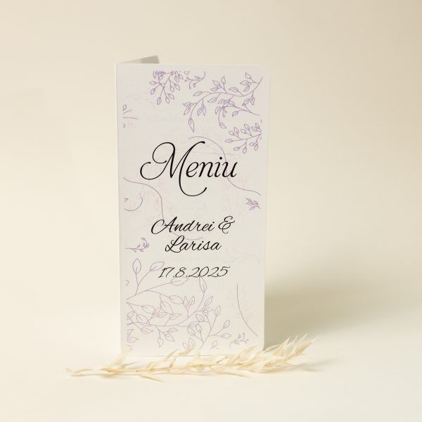 Meniu tip carte PINMC06