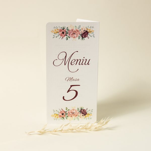 Meniu tip carte PINMC08 - imagine 3