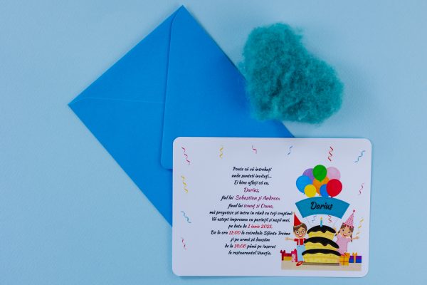 Invitație pentru botez PINB02 - imagine 2