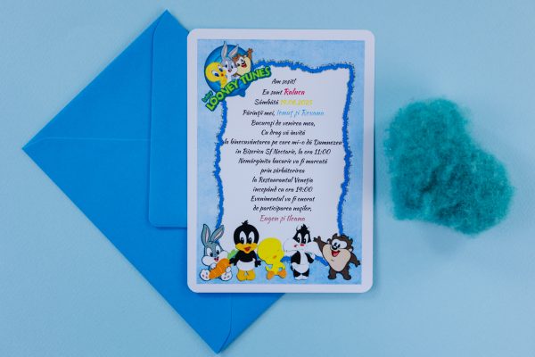 Invitație pentru botez PINB03