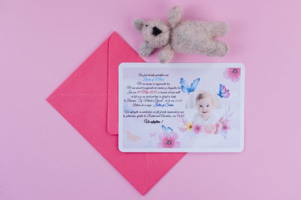 Invitație pentru botez PINB08