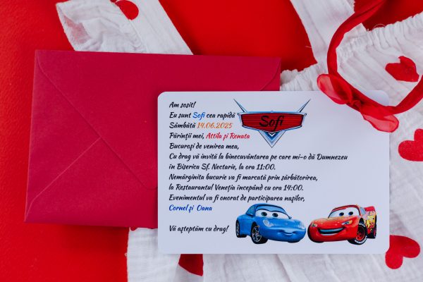 Invitație pentru botez PINB19