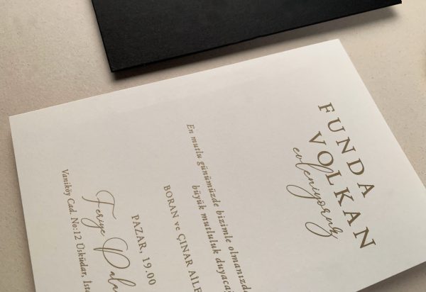 Invitație elegantă de nuntă 12264 - imagine 2
