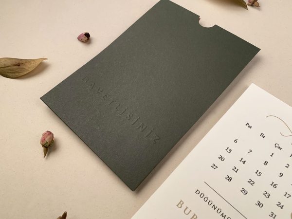 Invitație elegantă de nuntă 12275 - imagine 2