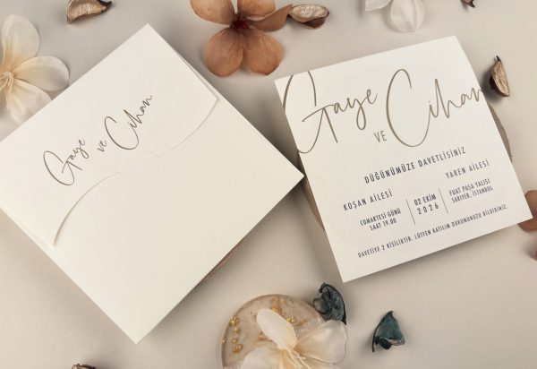 Invitație elegantă de nuntă 13312