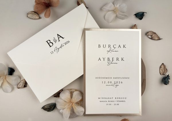 Invitație elegantă de nuntă 13313 - imagine 4