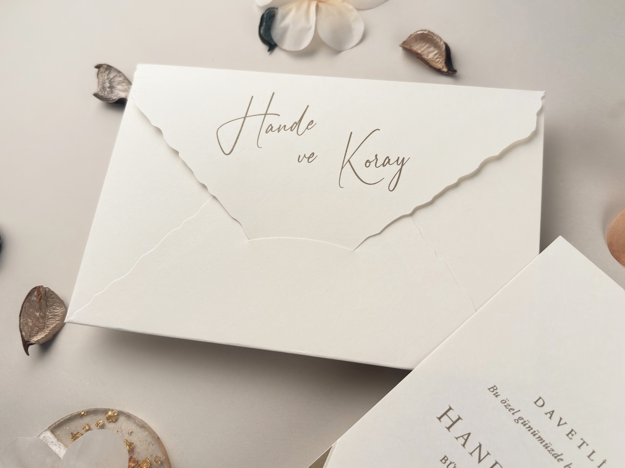 Invitație elegantă de nuntă 13324 - imagine 3