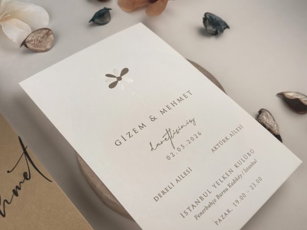 Invitație elegantă de nuntă 13331 - imagine 4