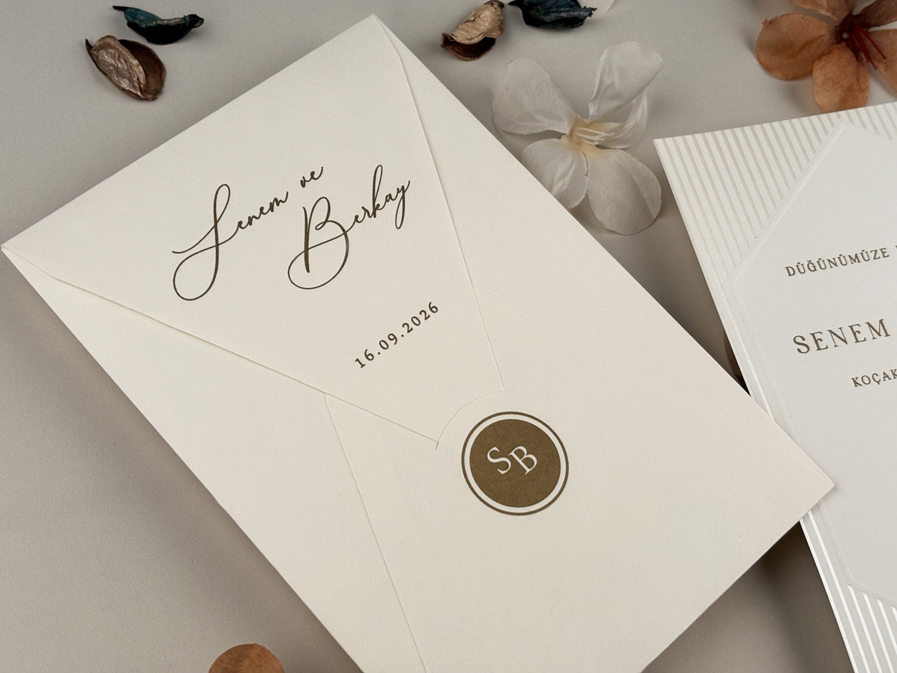 Invitație elegantă de nuntă 96935 - imagine 3