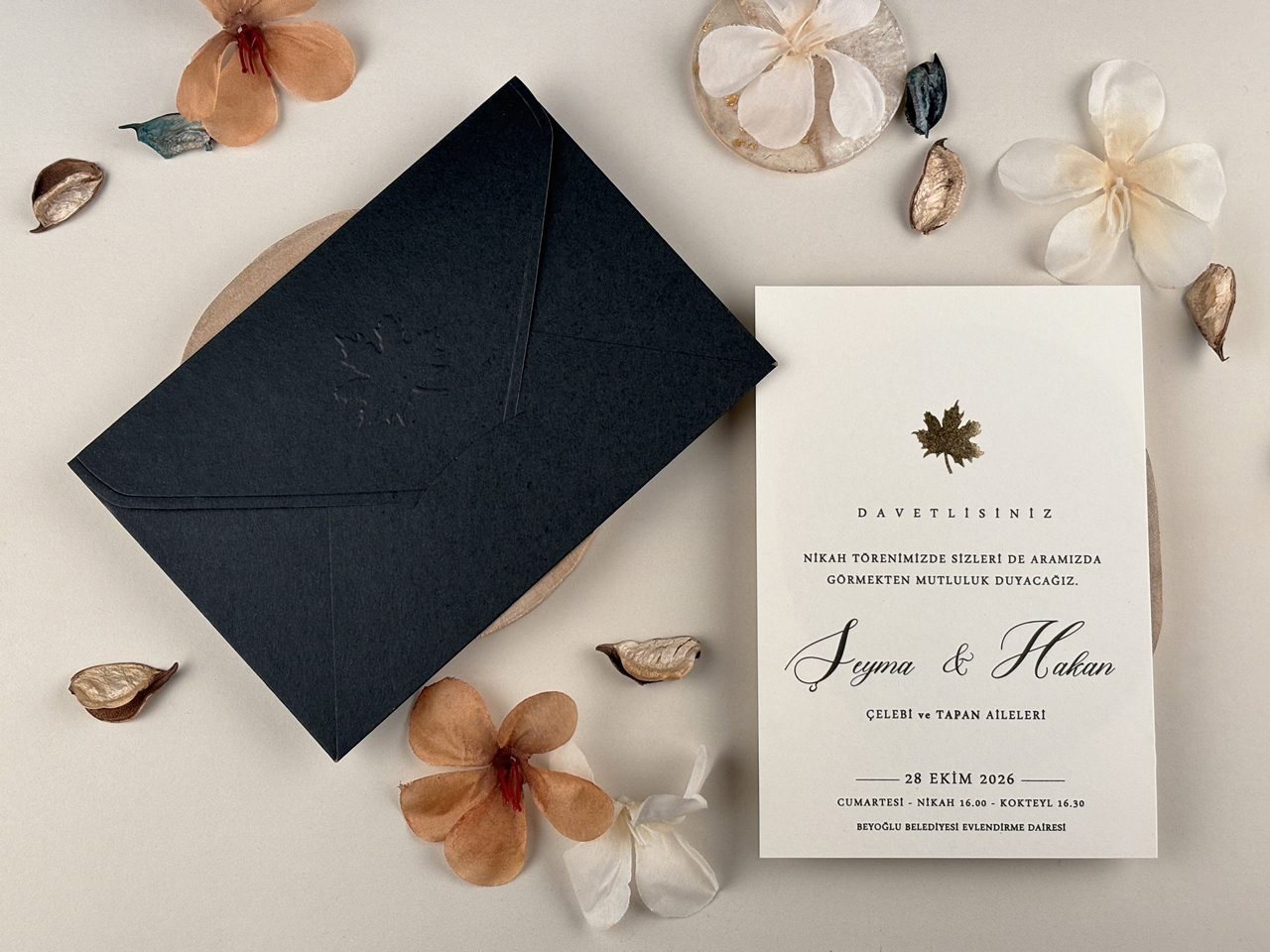 Invitație elegantă de nuntă 96943