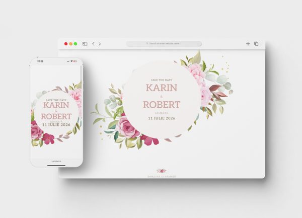 Invitatie online model 9